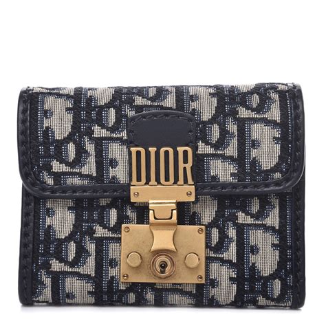 dior addict flap wallet|Christian Dior Oblique DiorAddict Wallet On Chain Clutch Navy Blue.